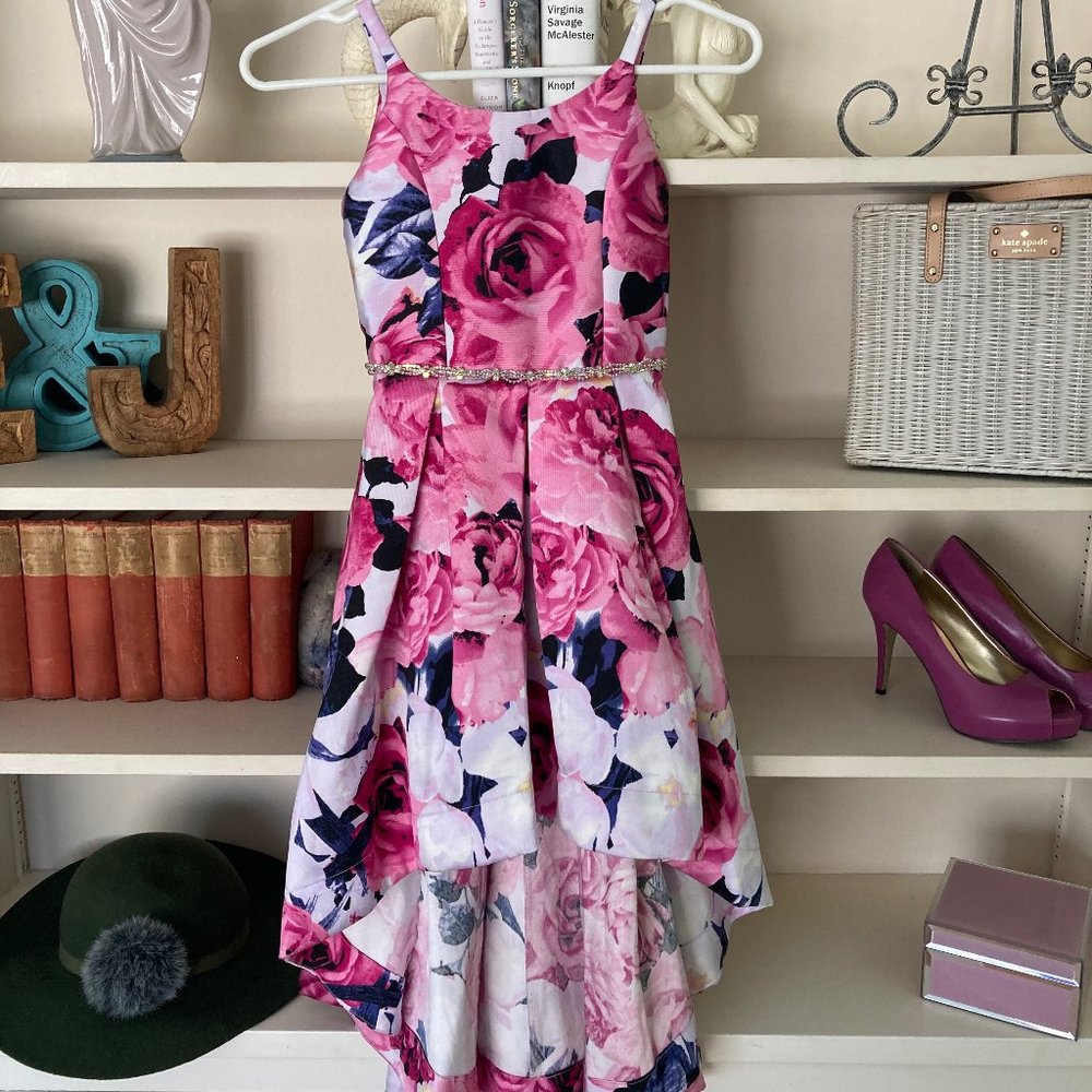 Speechless Floral Girl Dress - Size 7